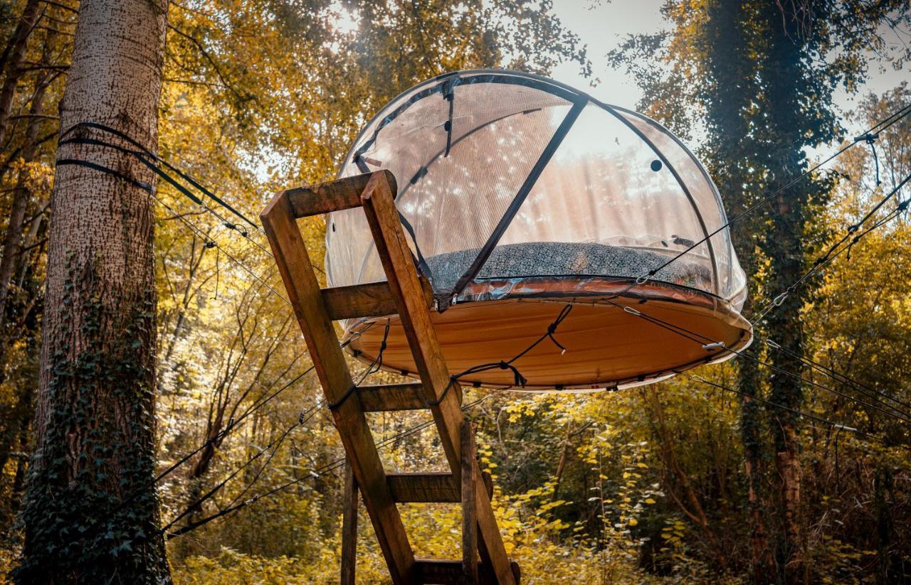 Les Bulles De La Maison Du Rocher Noisy-sur-Ecole Экстерьер фото
